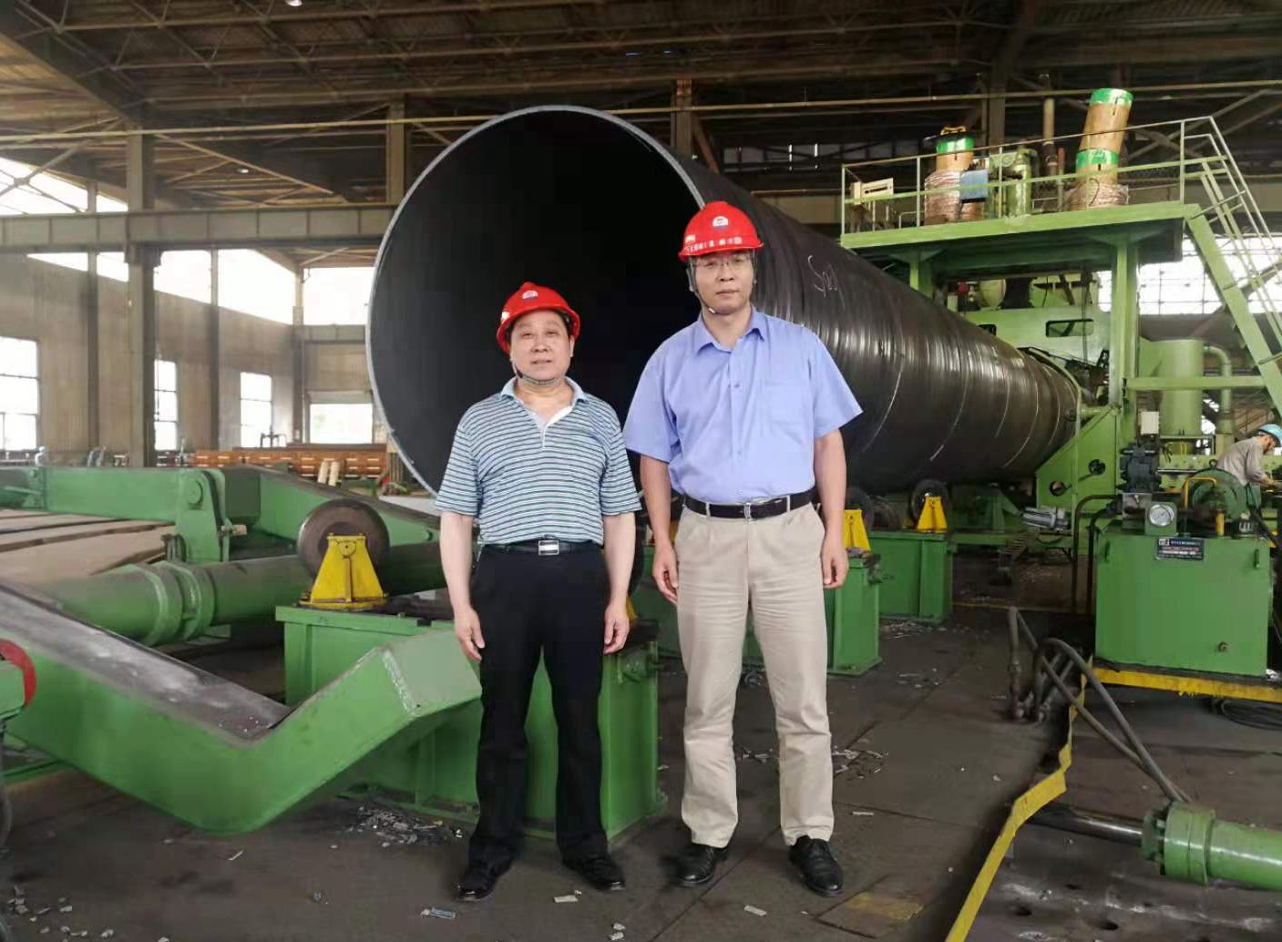 山東勝利再創(chuàng)鋼管管徑生產紀錄